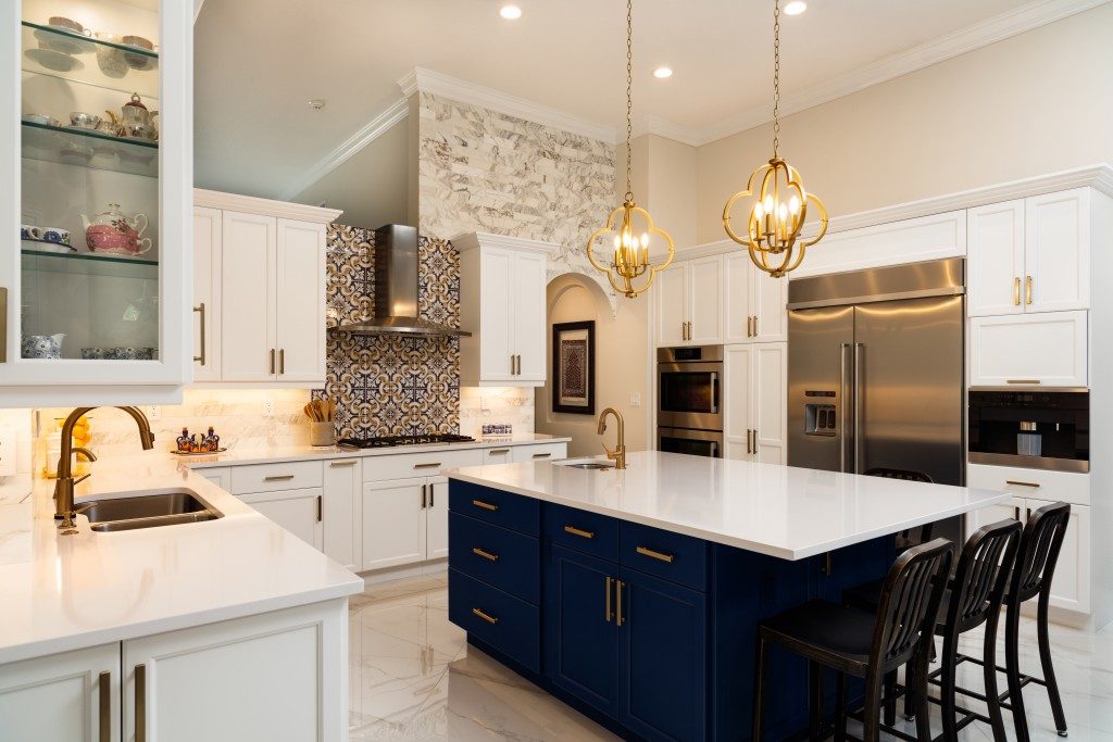 Beautiful luxury home kitchen